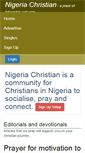 Mobile Screenshot of nigeriachristian.com